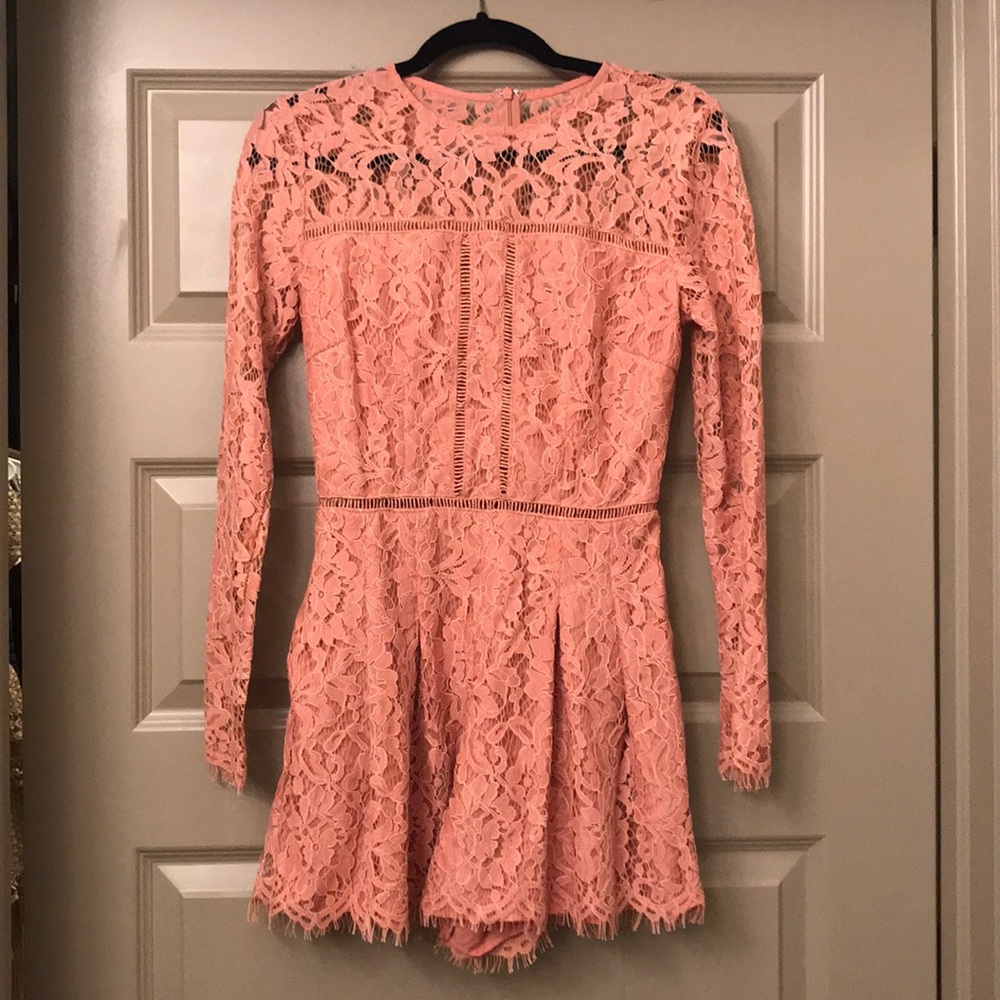 Lace romper